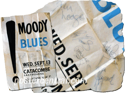 moody blues' autographs